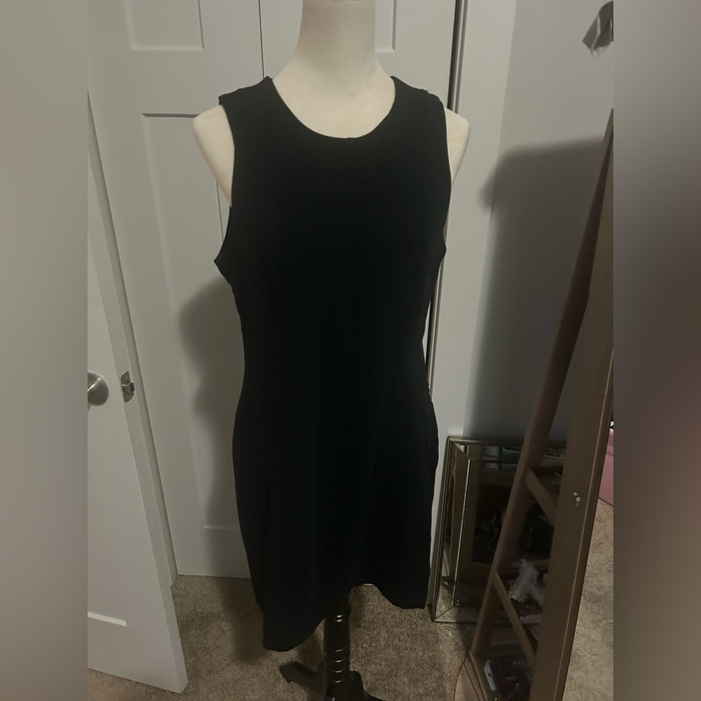 A New Day Sleeveless Black Dress